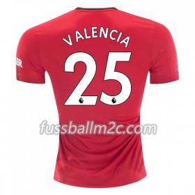 Fußballtrikots Manchester United Antonio Valencia 25 Heim Trikotsatz 2019-2020